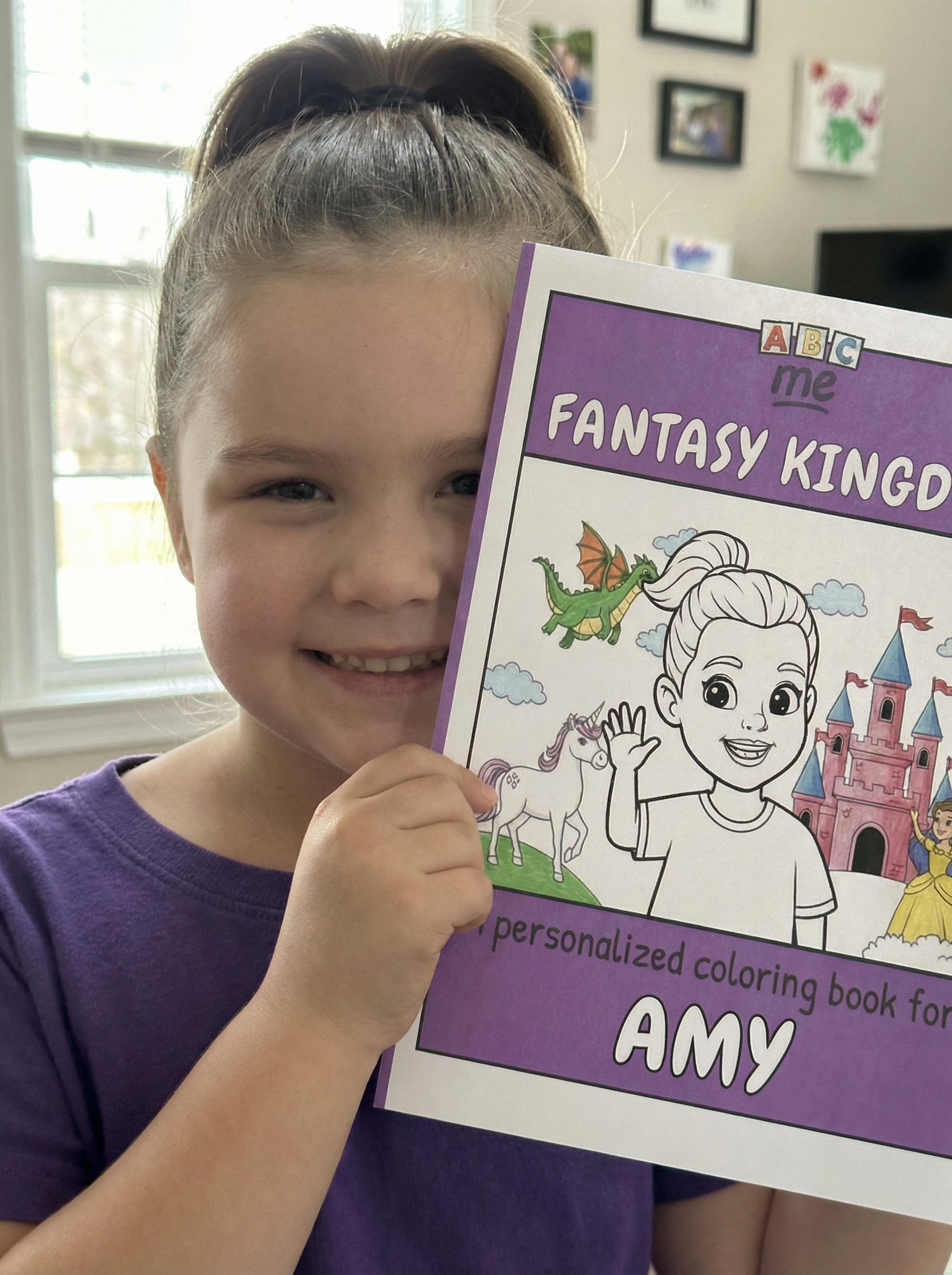ABCme personalized coloring book