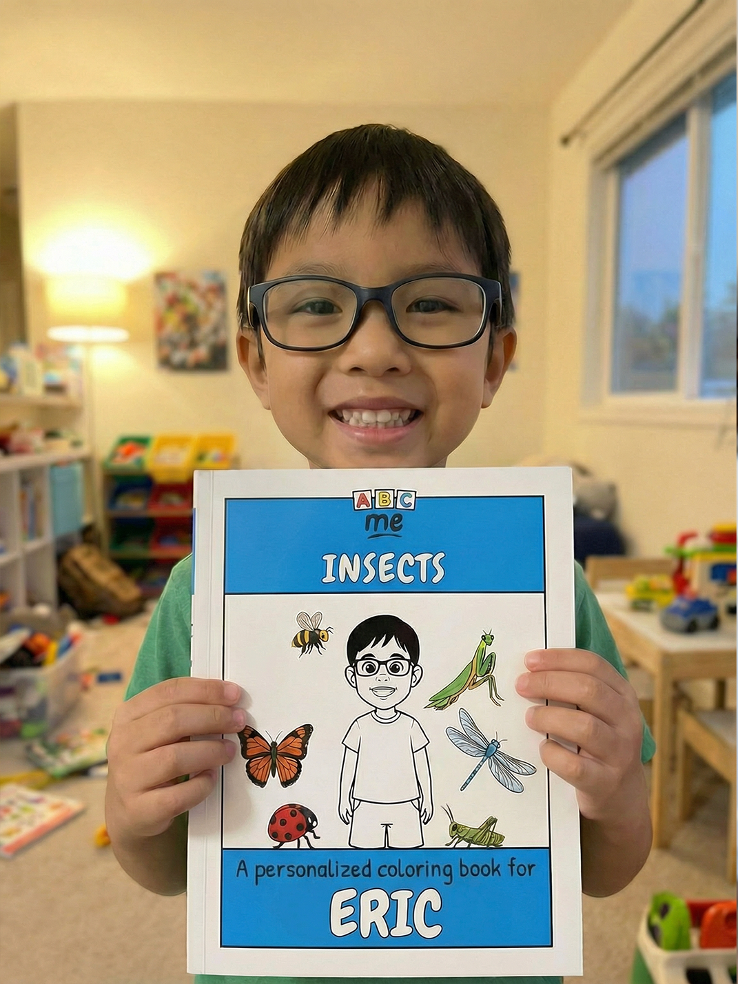 ABCme personalized coloring book