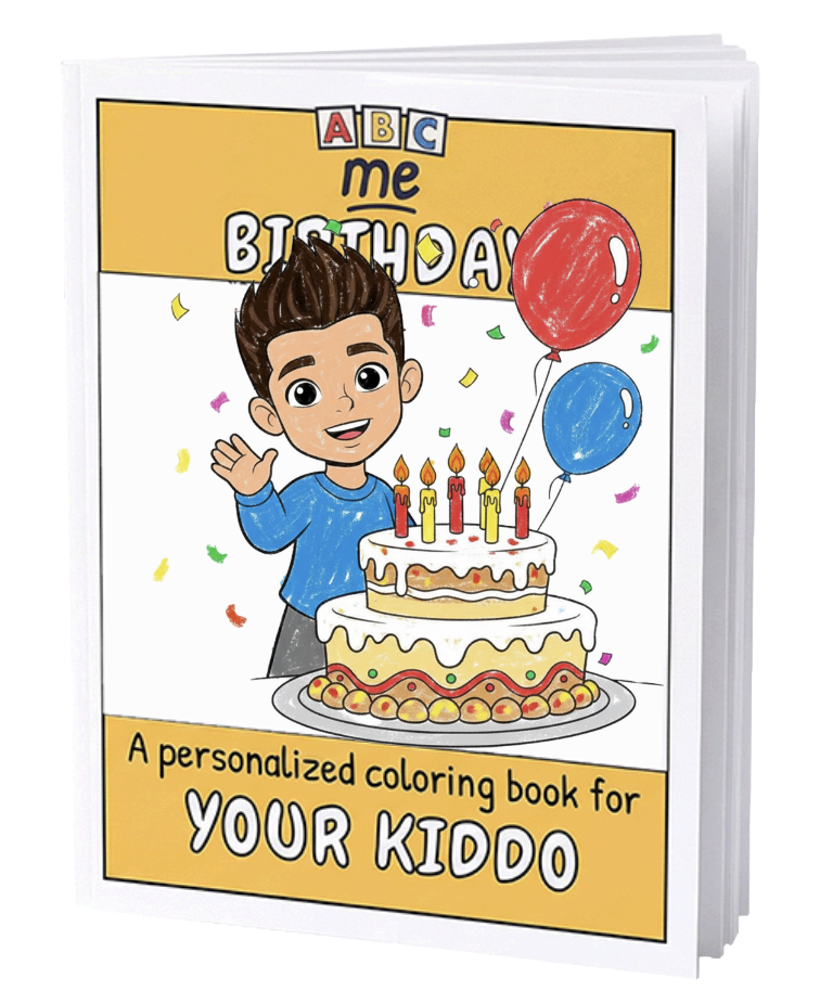 Birthday coloring page 1