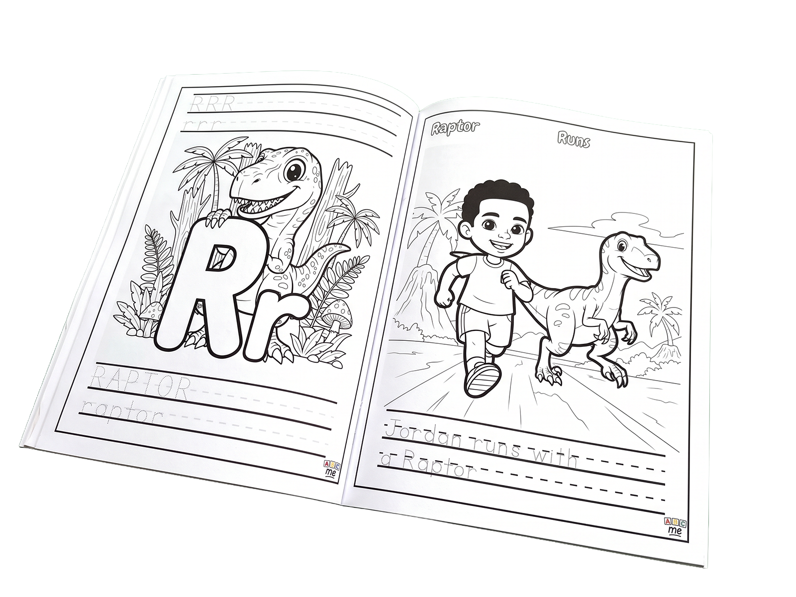 Dinosaurs coloring page 4
