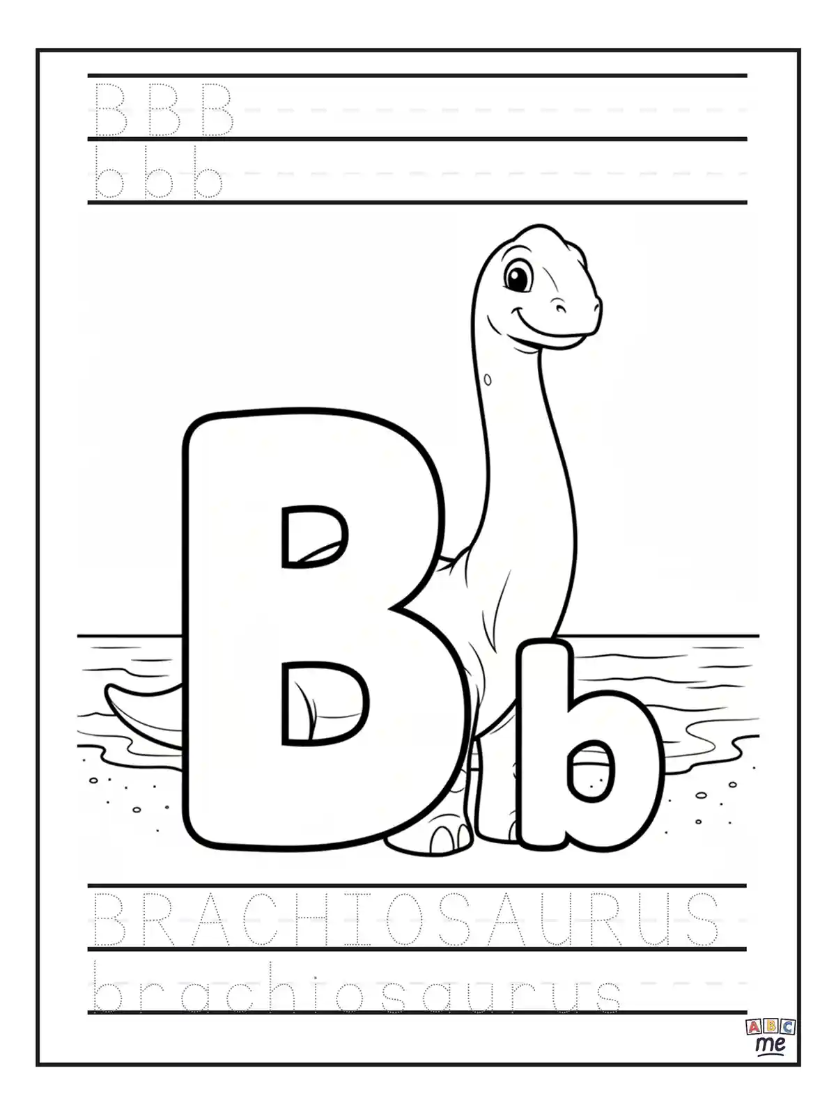 Dinosaurs coloring page 5