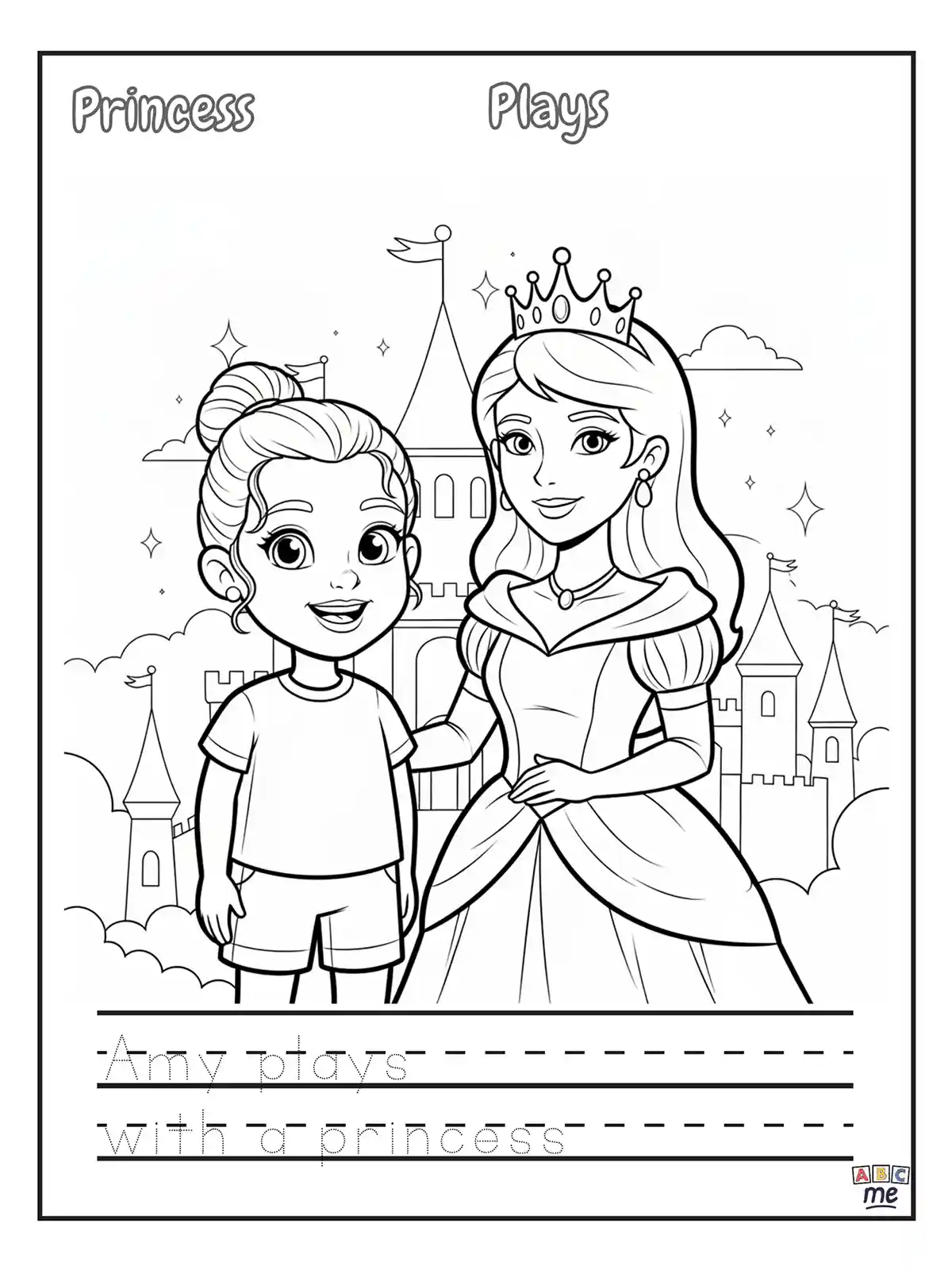 Fantasy coloring page 7