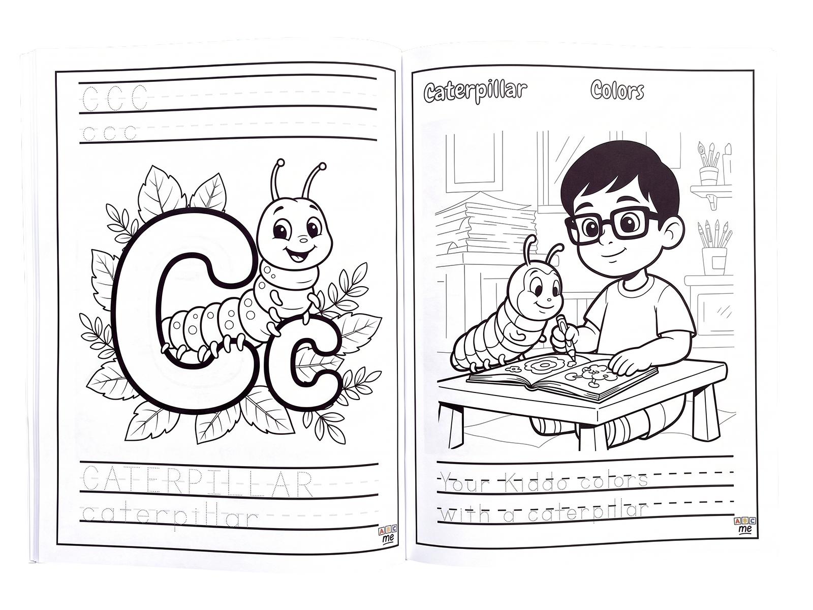 Insects coloring page 3