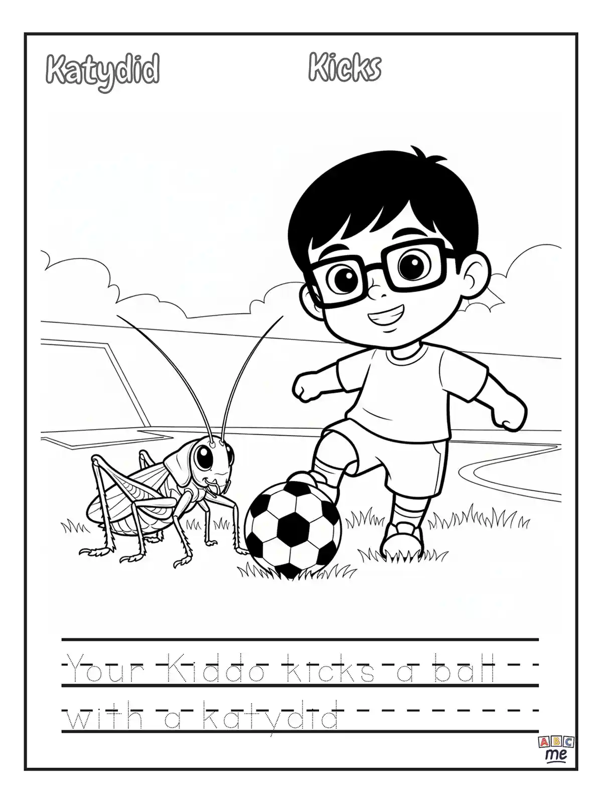 Insects coloring page 7