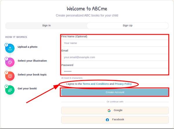 Step 1: Create an Account