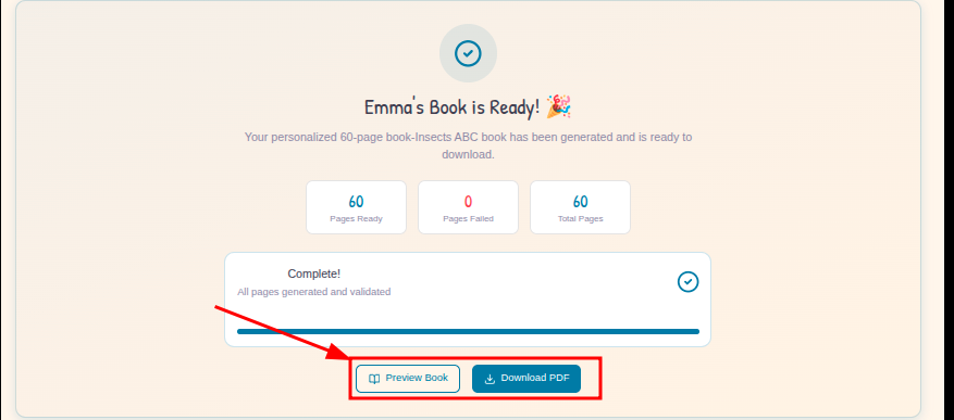 Step 9: Download Your Book